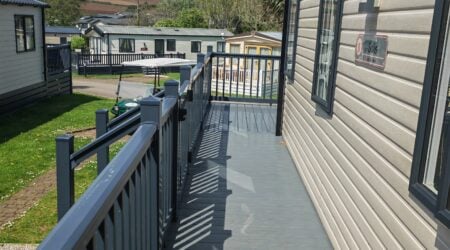 Carnaby Silverdale wrap decking